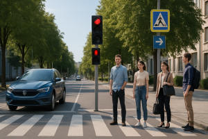 Átjáró jelzések: Útmutató a biztonságos átkeléshez